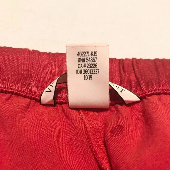 Victorias Secret Red Polka  Dot Valentines Day Sleep Shorts Size XS - Picture 12 of 16